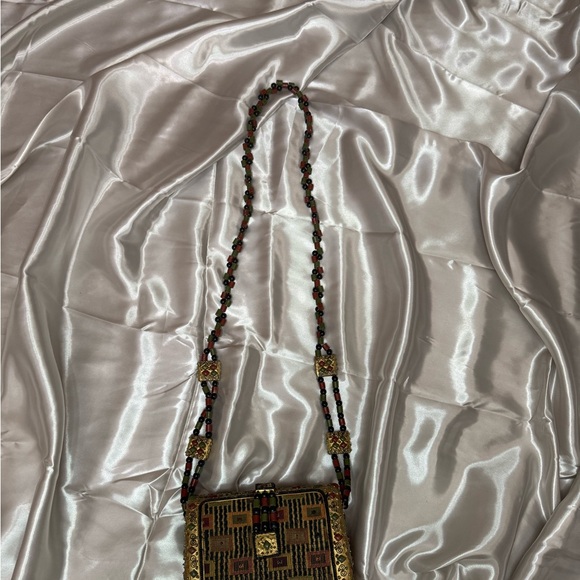 Mary Frances Beaded Geometric Mini Bag - Picture 8 of 9
